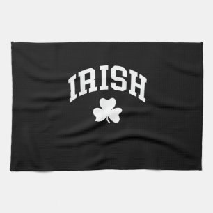 Irish Kleeblatt St Patricks Day Irland Pride Irish Geschirrtuch