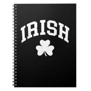 Irish Kleeblatt St Patricks Day Irland Pride Irish Notizblock