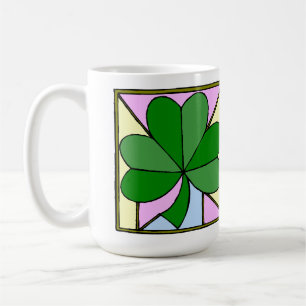 IRISH KLEEBLATT - ST.PATRICK'S DAY KAFFEE TASSE