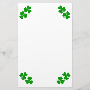 Irish Kleeblatt Stationery Briefpapier