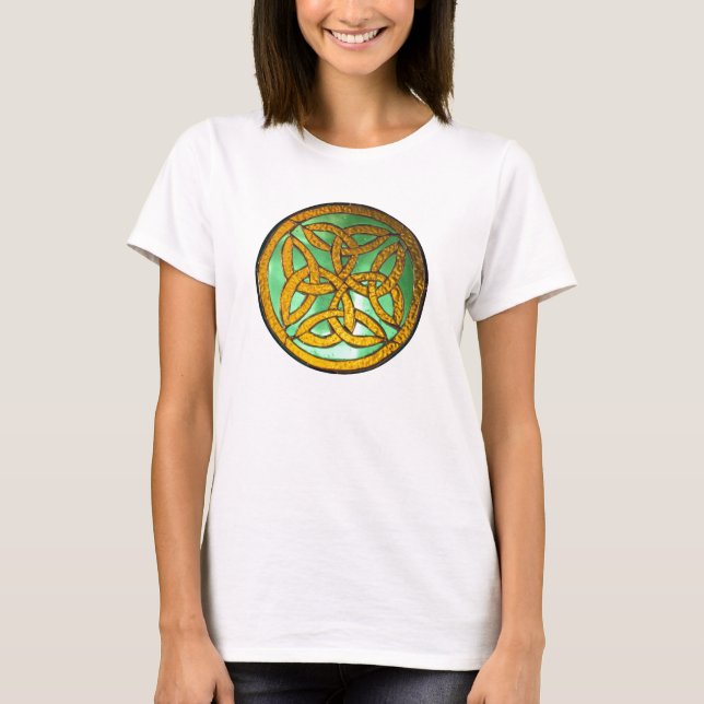 Irish Knot Ladys spaghetti Top Tank (Vorderseite)