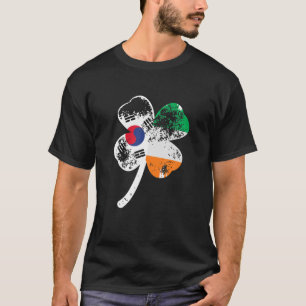 Irish Korean Kleeblatt St Patricks Day T-Shirt
