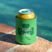 Irish Lad St. Paddy's Day Kleeblatt Can Cooler
