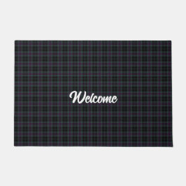Irish Landkreis Carlow Tartan Customizable Fußmatte