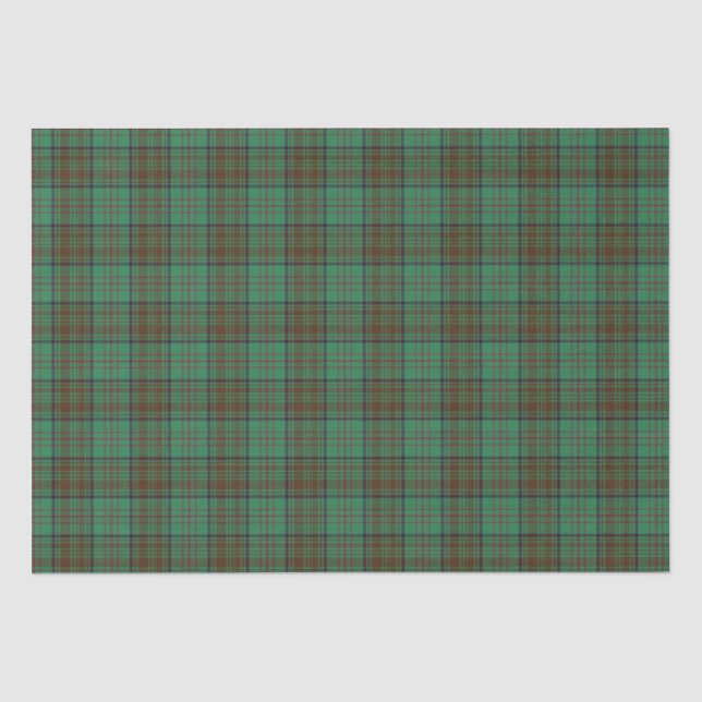 Irish Landkreis Dublin Tartan Seidenpapier (Vorderseite)