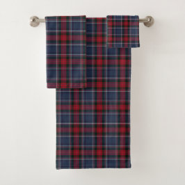 Irish Landkreis Louth Tartan Kariert Badhandtuch Set