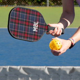 Irish Landkreis Louth Tartan Kariert Personalisier Pickleball Schläger