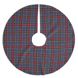 Irish Landkreis Louth Tartan Kariert Polyester Weihnachtsbaumdecke