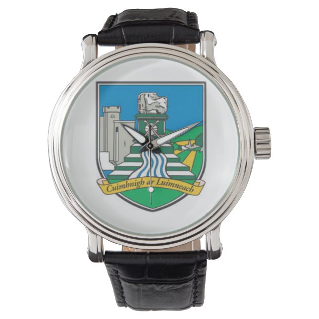 Irish Landkreis Men's Watches Co.Limerick Armbanduhr (Vorderseite)