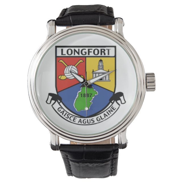 Irish Landkreis Men's Watches Co.Longford. Armbanduhr (Vorderseite)