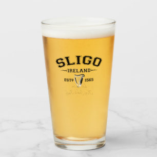 Irish Landkreis Sligo Irland Personalisierter Text Glas