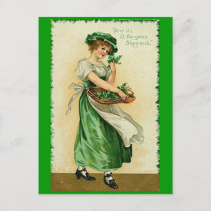 Irish Lass Postkarte