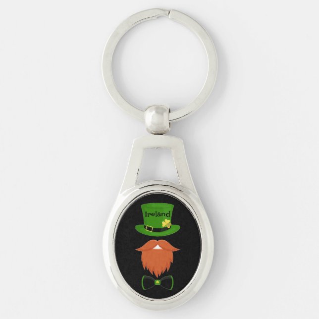 Irish Leprechaun Schlüsselanhänger (Vorderseite)