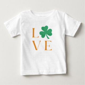 Irish Liebe Green and Orange T-Shirt for Babies