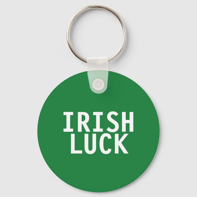 Irish Luck Schlüsselanhänger (Vorderseite)