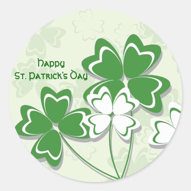 Irish Luck Sticker (Vorderseite)