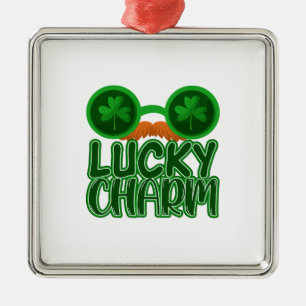 Irish Lucky Charm Ornament Aus Metall