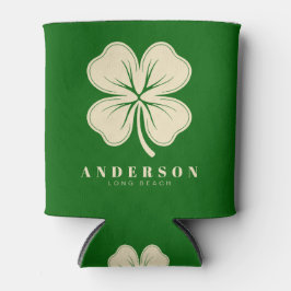 Irish Lucky Vierblättriges Kleeblatt mit dem Namen Dosenkühler