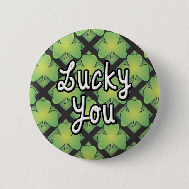 Irish Lucky You Gisoftware Button (Vorderseite)