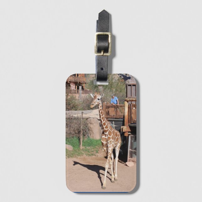 Irish Luggage Tag #1 Gepäckanhänger (Vorderseite Vertikal)