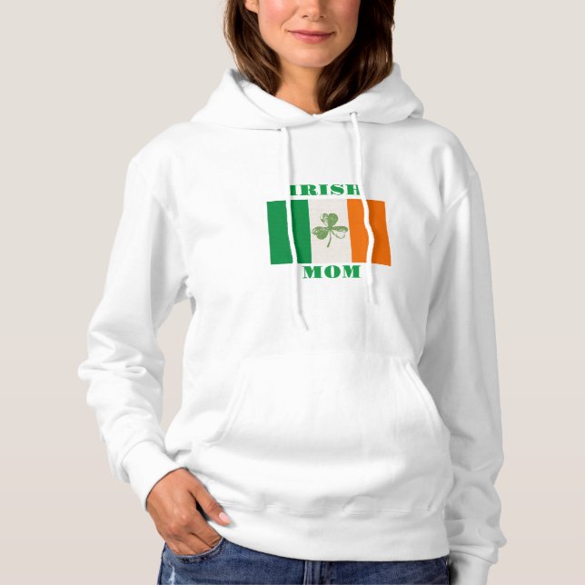 Irish Mama Hoodie Sweatshirt (Vorderseite)