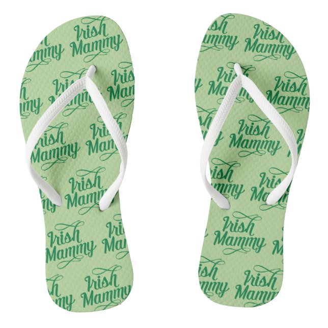 Irish Mammy Flipflops, Irish Dialect, Irland Flip Flops (Fußbett)