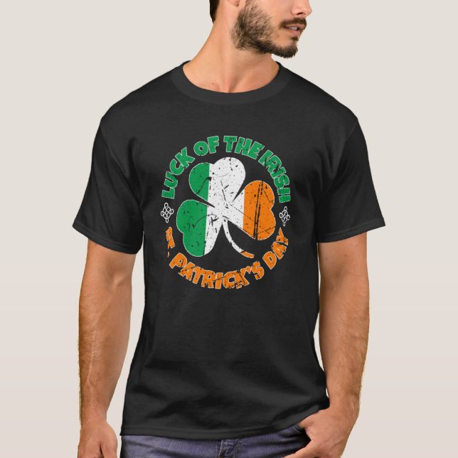 Irish Map Flag Souvenir beunruhigt Irland Men Adu T-Shirt (Vorderseite)
