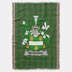 Irish McKenna oder Kennagh Coat of Arms Family Cre Decke