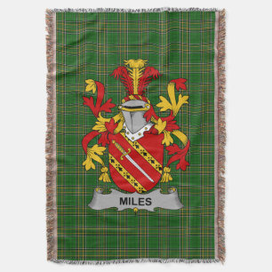 Irish Miles or Moyles Coat of Arms Familienwappen  Decke