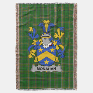 Irish Monahan oder O_Monaghan Coat of Arms Family  Decke
