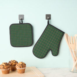 Irish National Original Tartan Ofenhandschuh & Topflappen-Set