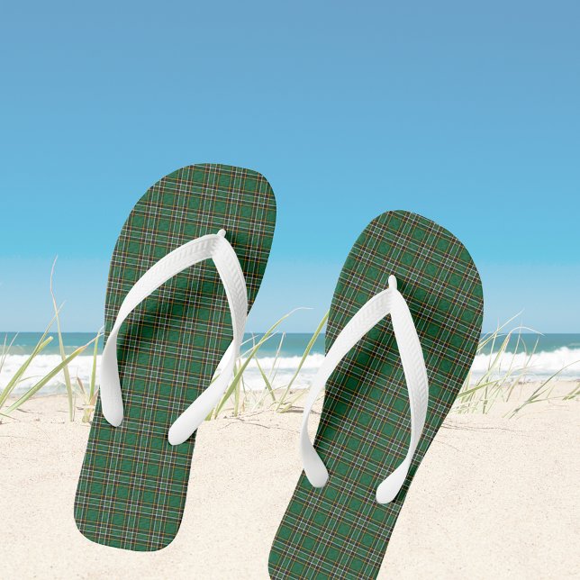 Irish National Tartan Flip Flops (Von Creator hochgeladen)