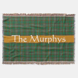 Irish National Tartan Personalisiert Decke