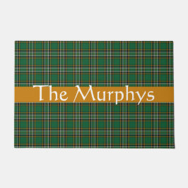 Irish National Tartan Personalisiert Front Door Fußmatte