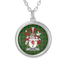 Irish Necklace Dwyer oder O_Dwyer Coat of Arms Fam