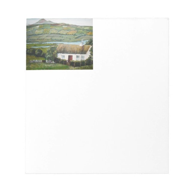 Irish Note Pad Ireland Print Notizblock (Vorderseite)