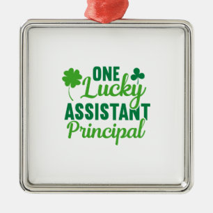Irish One Lucky Assistant Principal Ornament Aus Metall