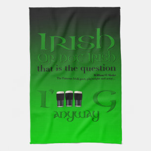 Irish Original St Patrick's Day Gr2KT Geschirrtuch