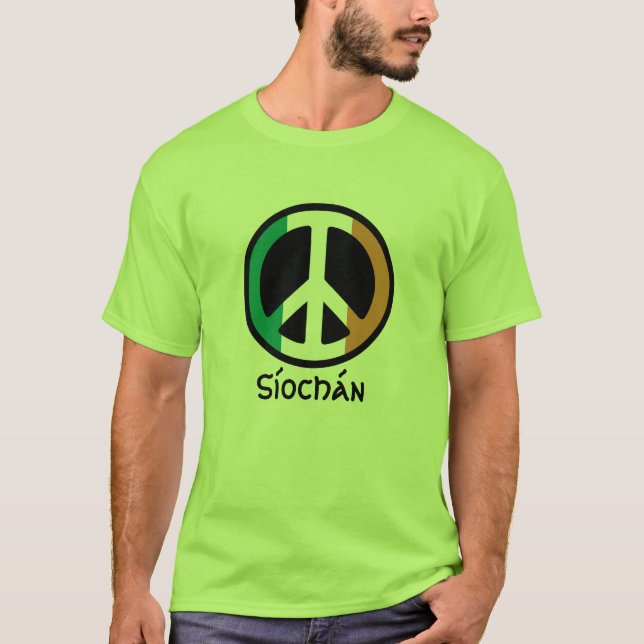 Irish Peace T-Shirt (Vorderseite)