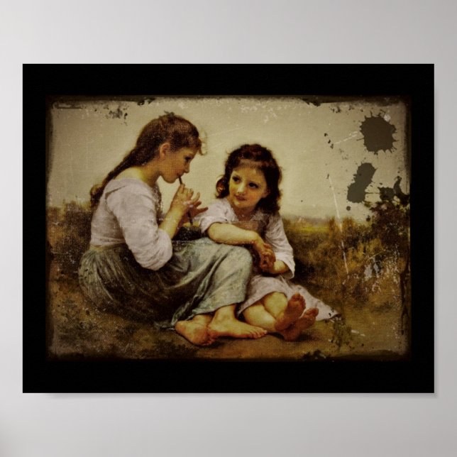 Irish Penny Whistle Girls Poster (Vorne)