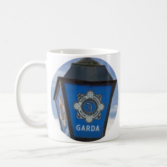 Irish Police, Irish Garda, Garda Siochana Kaffeetasse (Links)