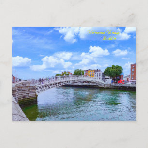 Irish Postcard Feiertagspostkarte
