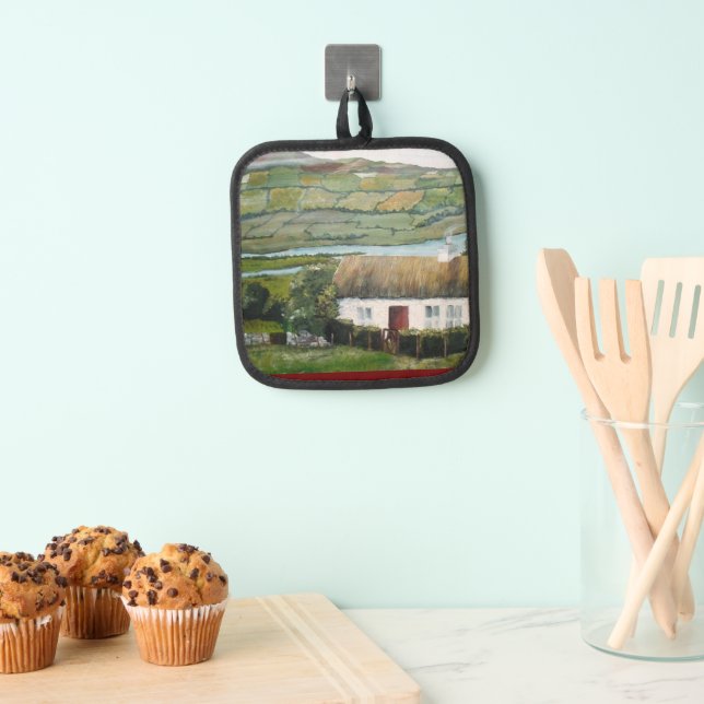 Irish Pot Holder, Ireland Topflappen (Insitu (Hängend))