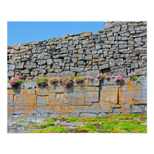 Irish Prehistorische Stone Fort Fotodruck