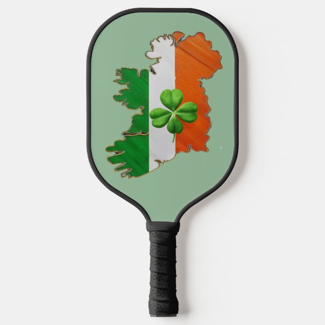 Irish Pride Pickleball Schläger (Vorderseite)