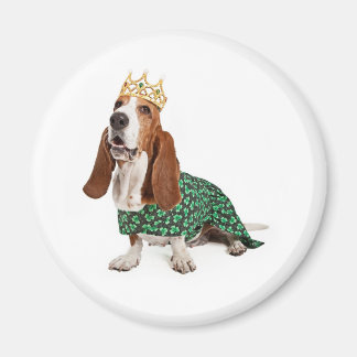 Irish Princess Basset Magnet