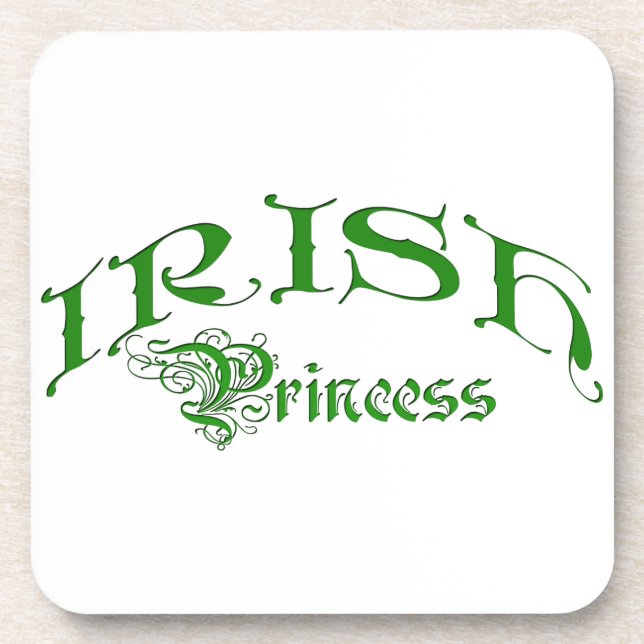 Irish Princess Getränkeuntersetzer (Vorderseite)