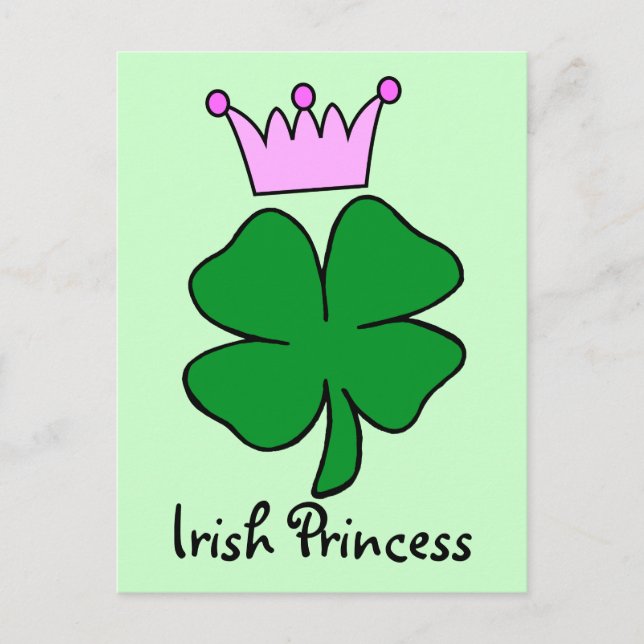 Irish Princess Postkarte (Vorderseite)