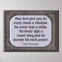 Irish Proverb — Print