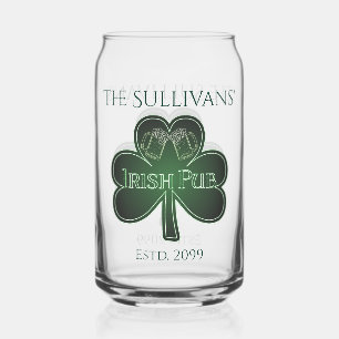 Irish Pub Bar Pint Bière Soda Can Verre Boire